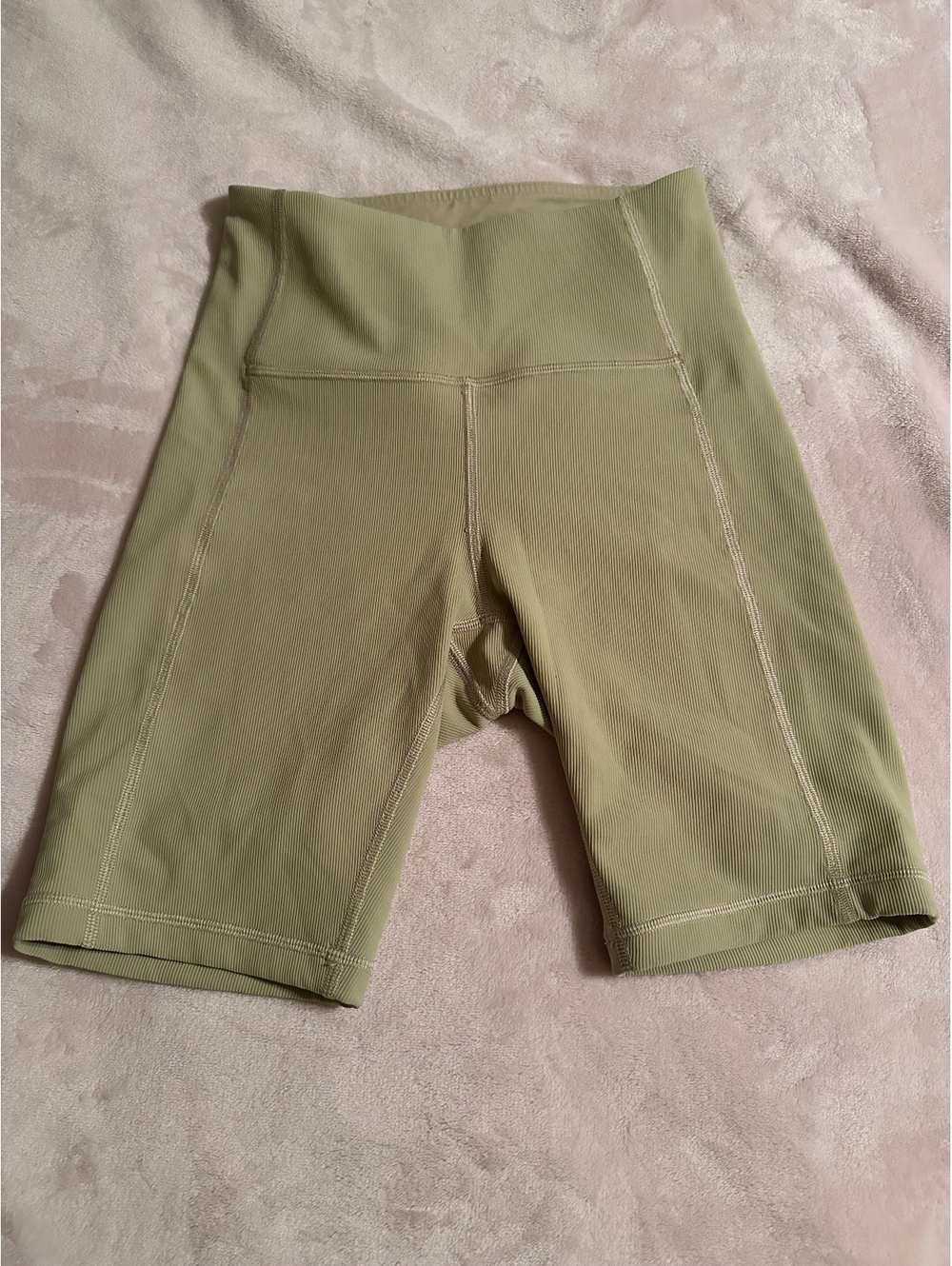 Lululemon Trench Tan Align High-Rise Short- Size 4 (LW7BTE8)